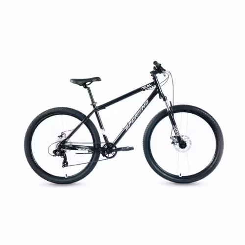 Велосипед Forward Sporting SX, 29", 8 скоростей, рост 17, черный/серебристый