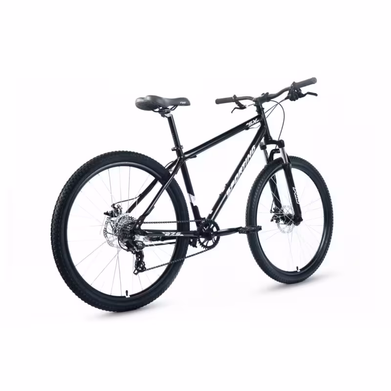Велосипед Forward Sporting SX, 29", 8 скоростей, рост 17, черный/серебристый