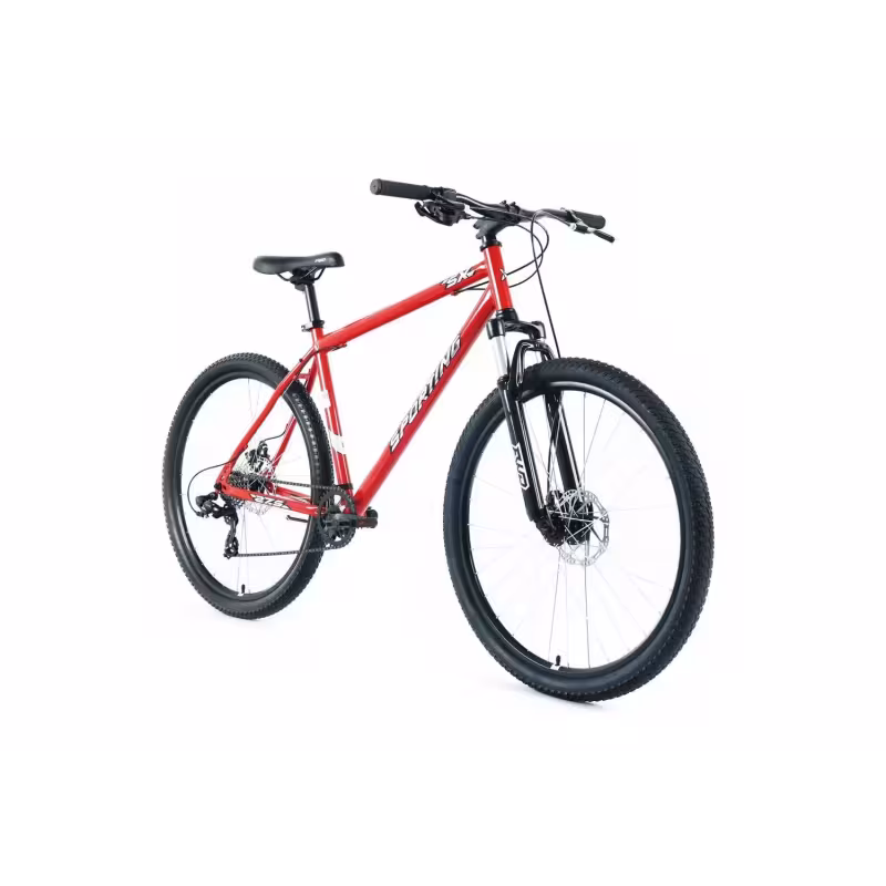 Велосипед Forward Sporting SX, 29", 8 скоростей, рост 19, красный/серебристый