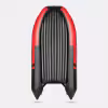 Надувная лодка ПВХ Gladiator E420X PRO, НДНД, красный/черный