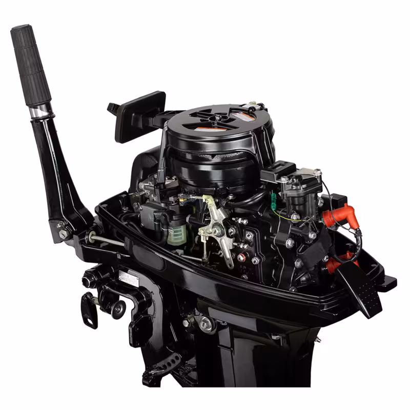 Лодочный мотор 2-тактный Gladiator G 9.9PRO FHS Blackline, 20 л.с.