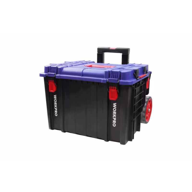 Ящик для инструментов Workpro WP283032, штабелируемый на колесах, 560х424х500 мм