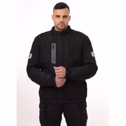 Мотокуртка мужская RSX Fusion Touring Jacket, черный, размер 2XL