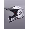 Мотошлем Sparx Raptor JH-601, белый/черный, размер S