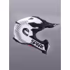 Мотошлем Sparx Raptor JH-601, белый/черный, размер S