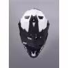 Мотошлем Sparx Raptor JH-601, белый/черный, размер S