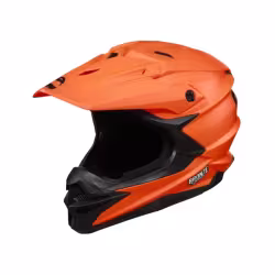 Мотошлем Sparx Fenix JK6803, оранжевый матовый, размер S