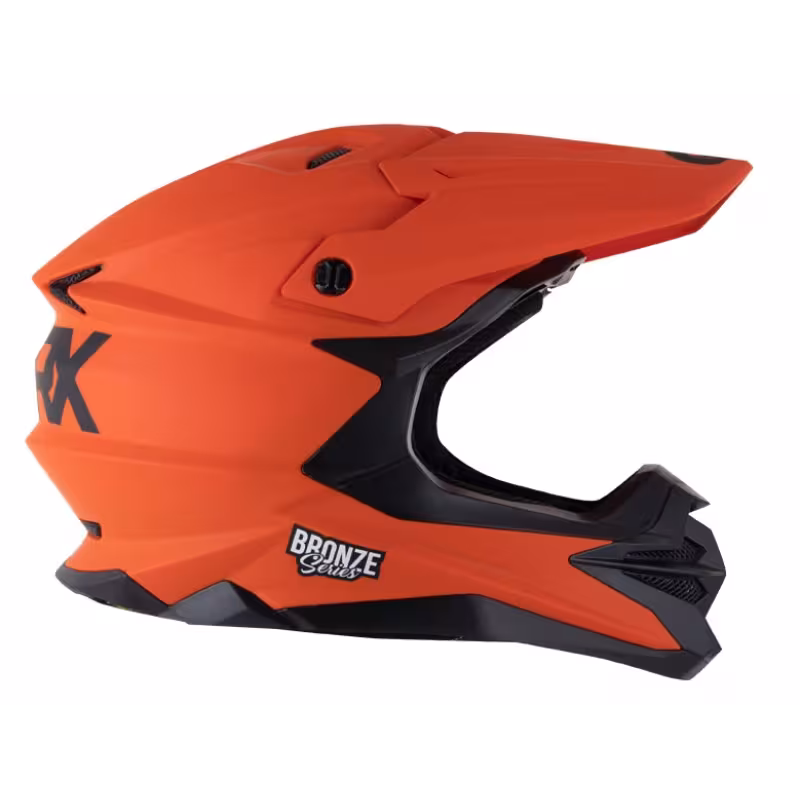 Мотошлем Sparx Fenix JK6803, оранжевый матовый, размер S