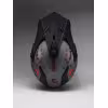 Мотошлем детский Sparx Jet Graffity WS-905, серый/оранжевый матовый, размер YS