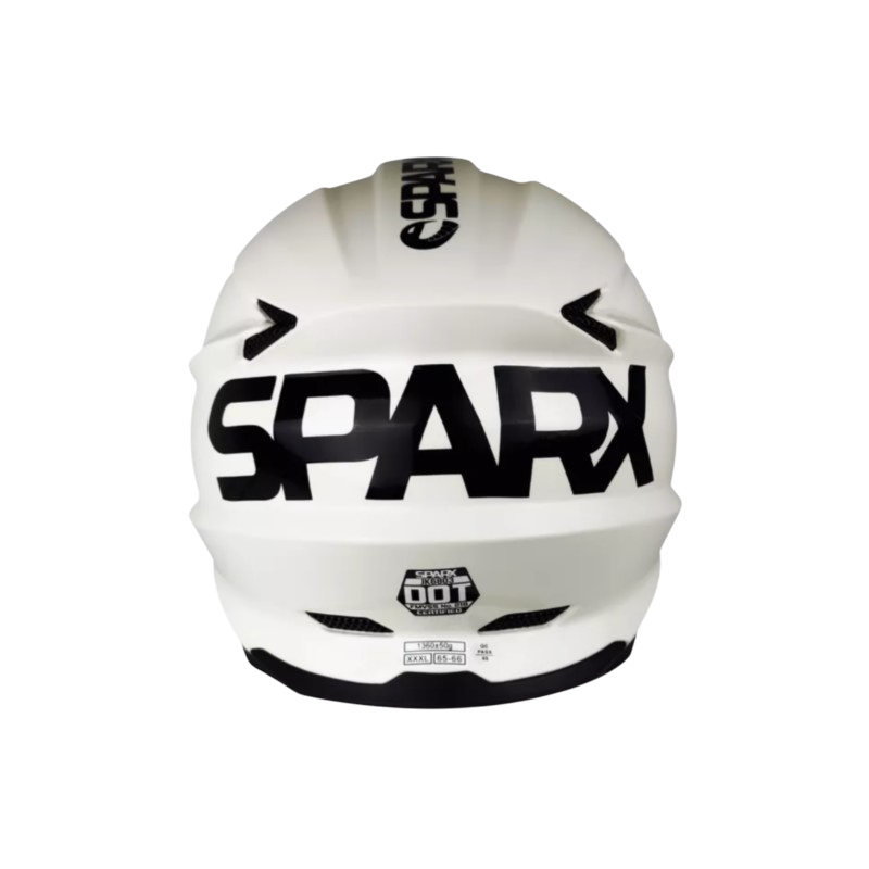 Мотошлем Sparx Fenix JK6803, белый, размер XL
