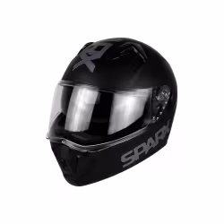 Мотошлем Sparx Meteor JK320, черный матовый, размер S