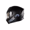 Мотошлем Sparx Meteor JK320, черный матовый, размер L