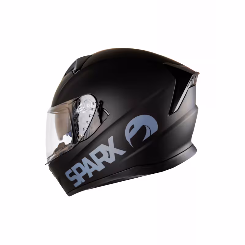 Мотошлем Sparx Meteor JK320, черный матовый, размер L
