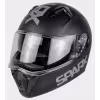 Мотошлем Sparx Meteor JK320, черный матовый, размер L