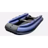 Надувная лодка ПВХ c фальшбортом Hunterboat 420 FA, НДНД, синий/черный