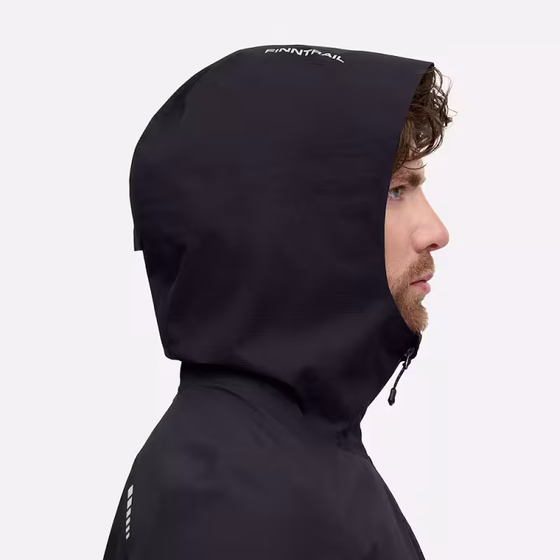 Куртка мужская Finntrail Outdoor 1309 графит (Graphite), Hard-Tex, размер 44-46 (S), 165-175 см