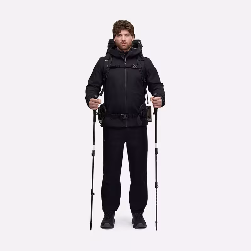 Куртка мужская Finntrail Outdoor 1309 графит (Graphite), Hard-Tex, размер 44-46 (S), 165-175 см