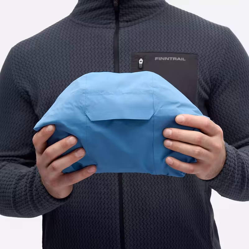 Куртка мужская Finntrail Outdoor 1309 Синий (Blue), Hard-Tex, размер 58-60 (XXL), 185-195 см