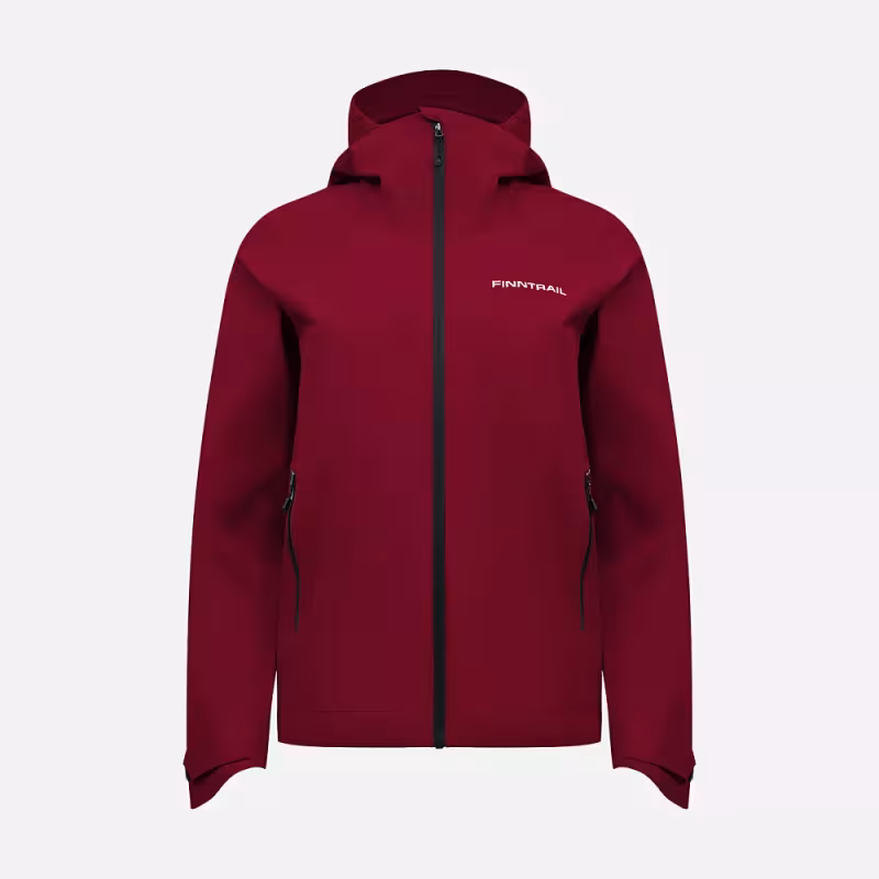 Куртка женская Finntrail Outdoor W 1311 Бордовый (DarkRed), Хард-Текс (Hard-Tex), размер S, 160-170 см