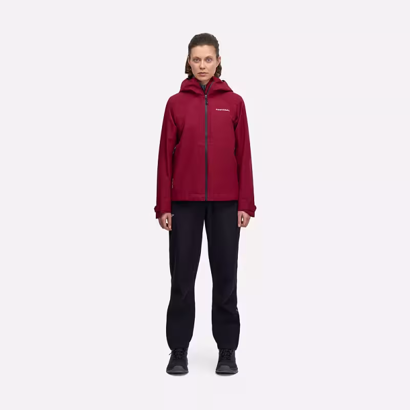 Куртка женская Finntrail Outdoor W 1311 Бордовый (DarkRed), Хард-Текс (Hard-Tex), размер S, 160-170 см