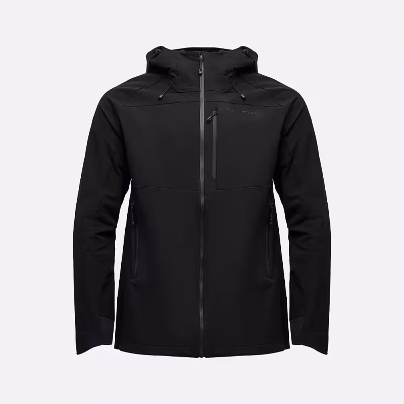 Куртка мужская Finntrail Stretchshell 1317 графит (Graphite), Софтшелл (Softshell), размер 54-56 (XL), 180-190 см