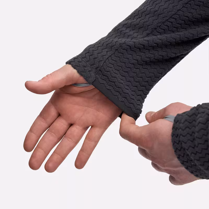 Куртка мужская Finntrail Flow 1213 Темно-серый (DarkGrey), флис, размер XL, 180-190 см