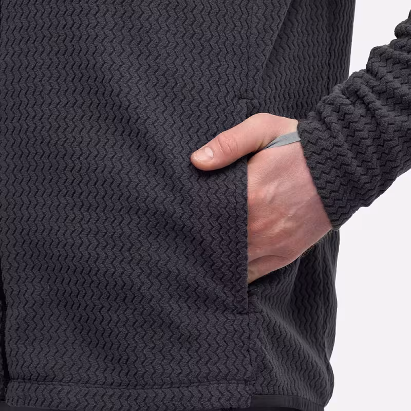 Куртка мужская Finntrail Flow 1213 Темно-серый (DarkGrey), флис, размер XL, 180-190 см