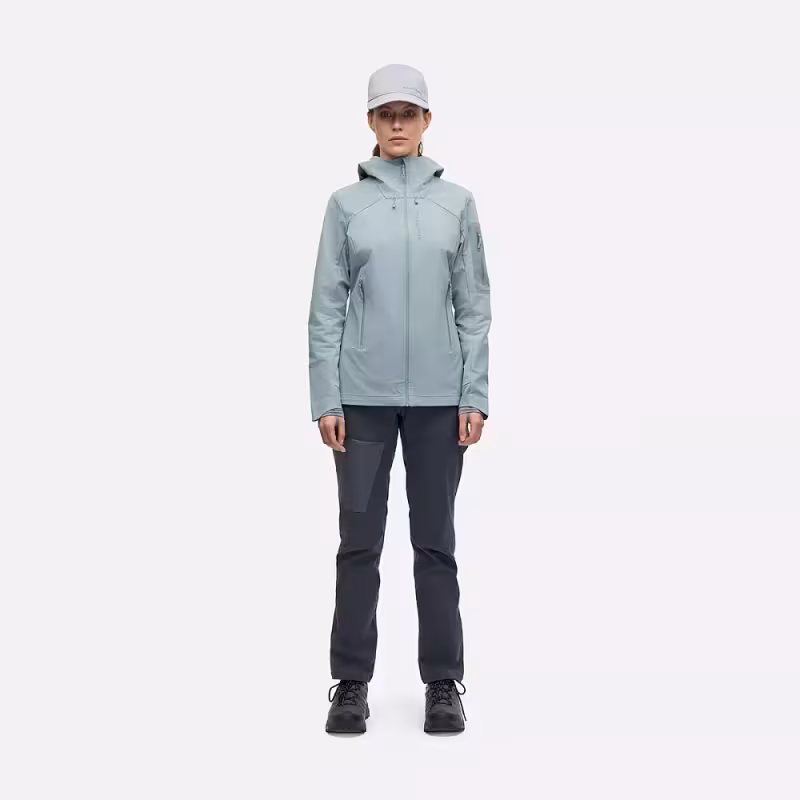 Куртка женская Finntrail StretchShell W 1329 Мятный (Mint), Софтшелл (Softshell), размер S, 160-170 см