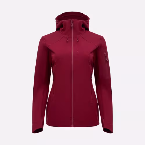 Куртка женская Finntrail StretchShell W 1329 Бордовый (DarkRed), Софтшелл (Softshell), размер L, 170-180 см