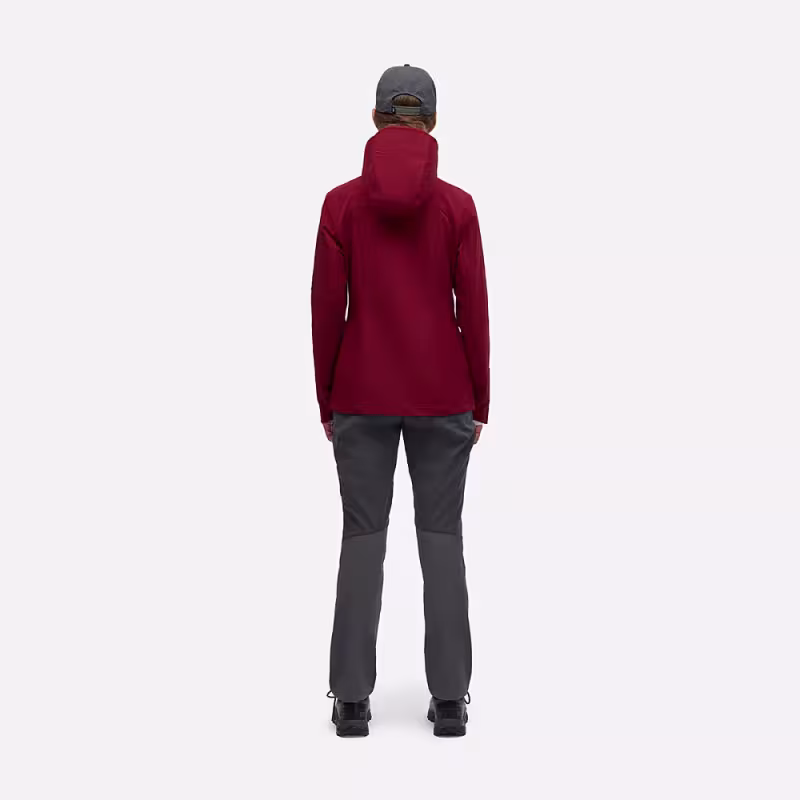 Куртка женская Finntrail StretchShell W 1329 Бордовый (DarkRed), Софтшелл (Softshell), размер L, 170-180 см