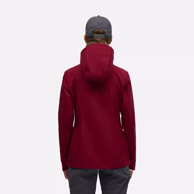 Куртка женская Finntrail StretchShell W 1329 Бордовый (DarkRed), Софтшелл (Softshell), размер L, 170-180 см