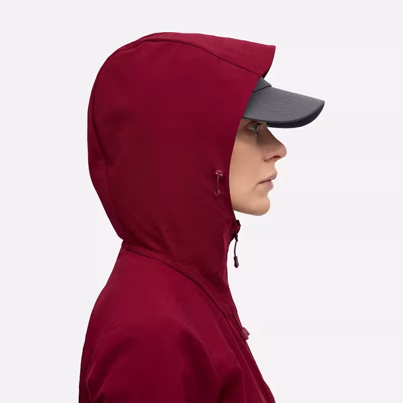Куртка женская Finntrail StretchShell W 1329 Бордовый (DarkRed), Софтшелл (Softshell), размер L, 170-180 см