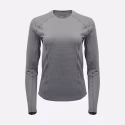 Лонгслив женский Finntrail Liberty W 1215 серый (Grey), полиэстер, размер 46-48 (M), 165-175 см