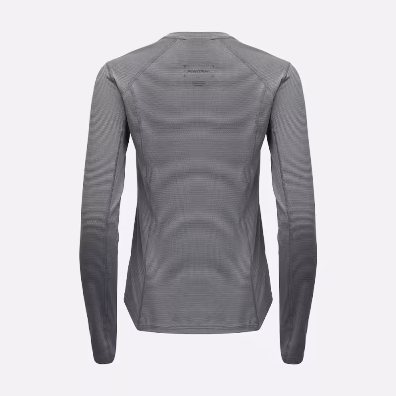 Лонгслив женский Finntrail Liberty W 1215 серый (Grey), полиэстер, размер 46-48 (M), 165-175 см