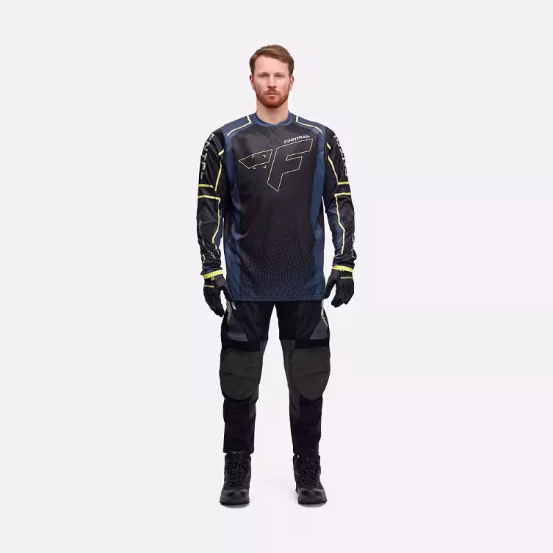 Джерси мужское Finntrail Graviton 1227 Черный (Black), ДАБЛ-Ю-АР (DWR), размер M, 170-180 см