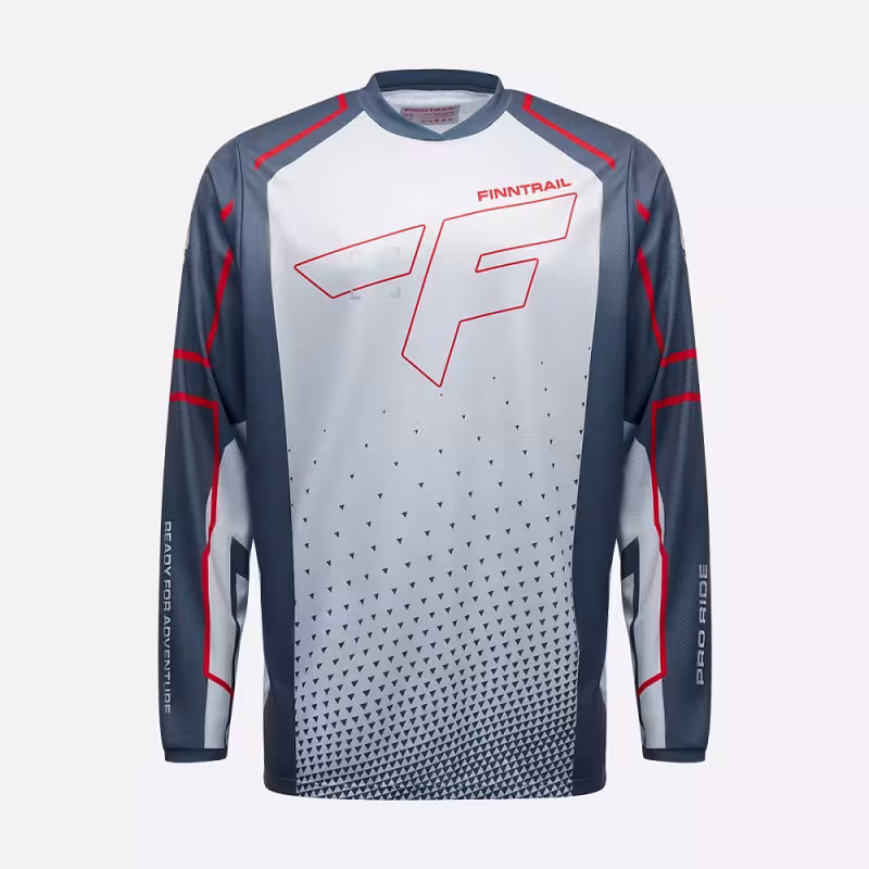 Джерси мужское Finntrail Graviton 1227 Серый (Grey), ДАБЛ-Ю-АР (DWR), размер XXXL, 190-200 см