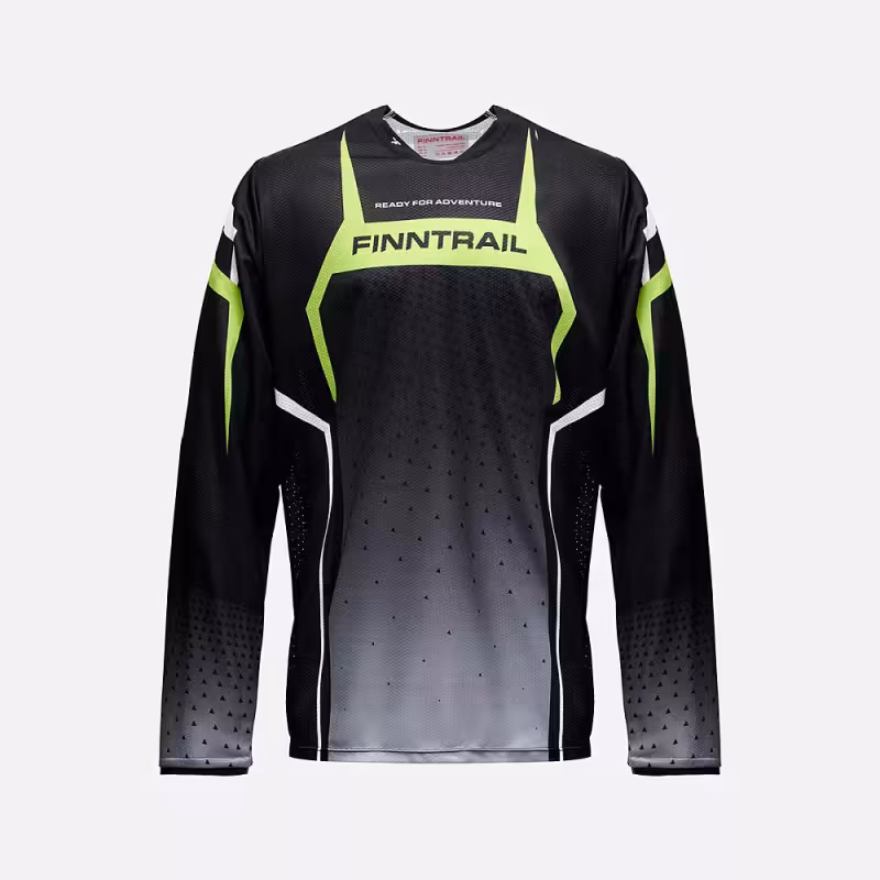 Джерси мужское Finntrail Atom 1226 Графит (Graphite), ДАБЛ-Ю-АР (DWR), размер XXXL, 190-200 см