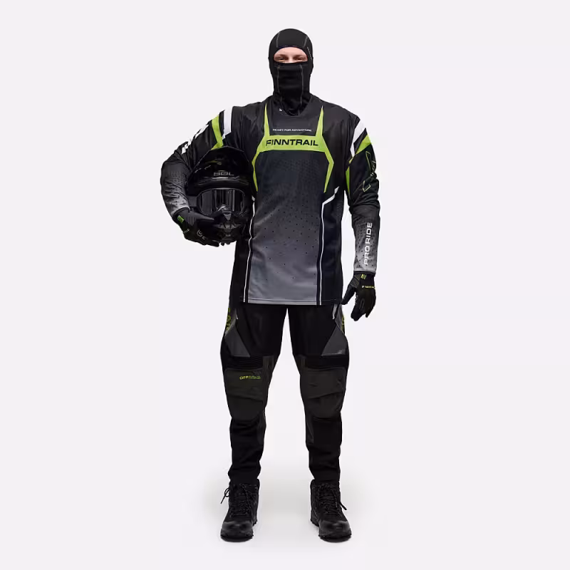 Джерси мужское Finntrail Atom 1226 Графит (Graphite), ДАБЛ-Ю-АР (DWR), размер XXXL, 190-200 см