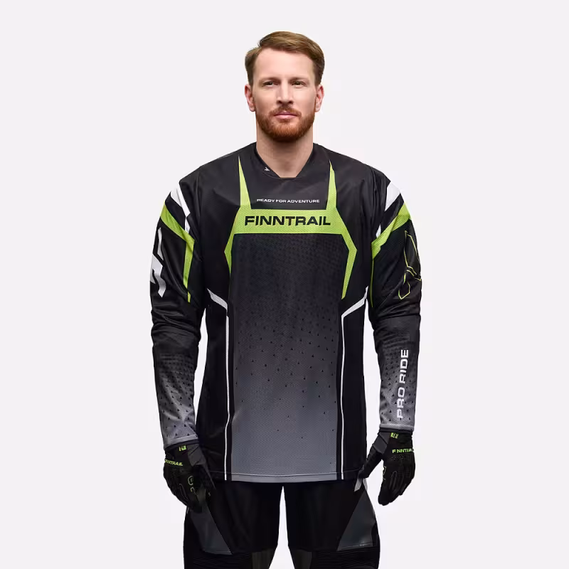 Джерси мужское Finntrail Atom 1226 Графит (Graphite), ДАБЛ-Ю-АР (DWR), размер XXXL, 190-200 см