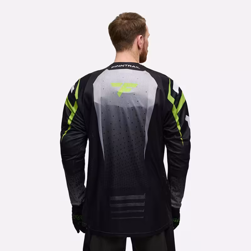 Джерси мужское Finntrail Atom 1226 Графит (Graphite), ДАБЛ-Ю-АР (DWR), размер XXXL, 190-200 см