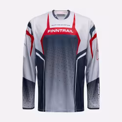 Джерси мужское Finntrail Atom 1226 Серый (Grey), ДАБЛ-Ю-АР (DWR), размер L, 175-185 см