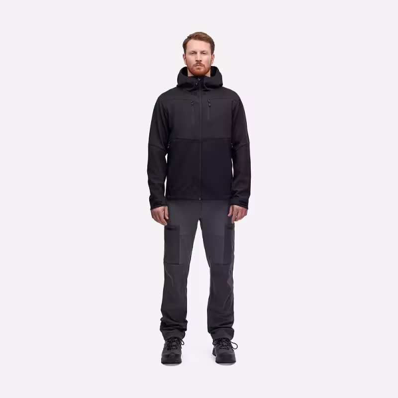 Куртка мужская Finntrail HybridShell 1314 Графит (Graphite), Ripstop, размер 44-46 (S), 165-175 см