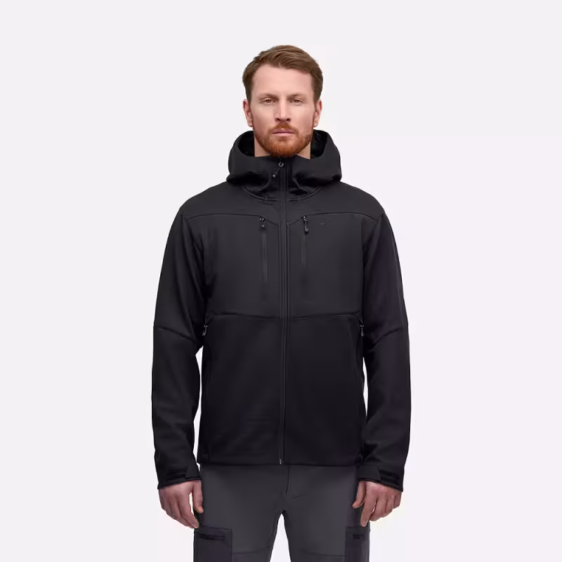 Куртка мужская Finntrail HybridShell 1314 Графит (Graphite), Ripstop, размер 44-46 (S), 165-175 см