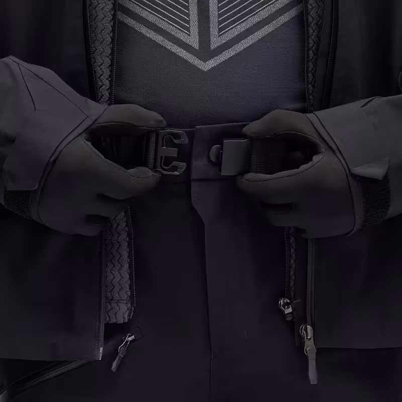 Брюки мужские Finntrail Thunder 1305 Графит (Graphite), Торай (Toray) Dermizax, размер L, 175-185 см