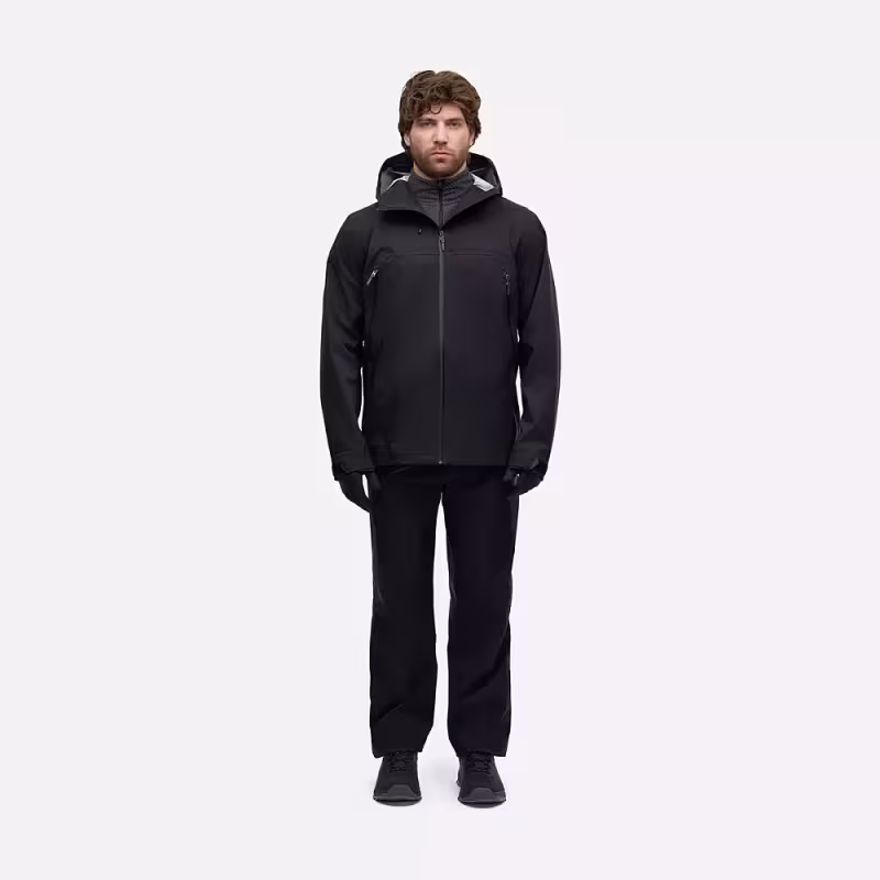 Куртка мужская Finntrail Thunder 1304 Графит (Graphite), Торай (Toray) Dermizax, размер L, 175-185 см