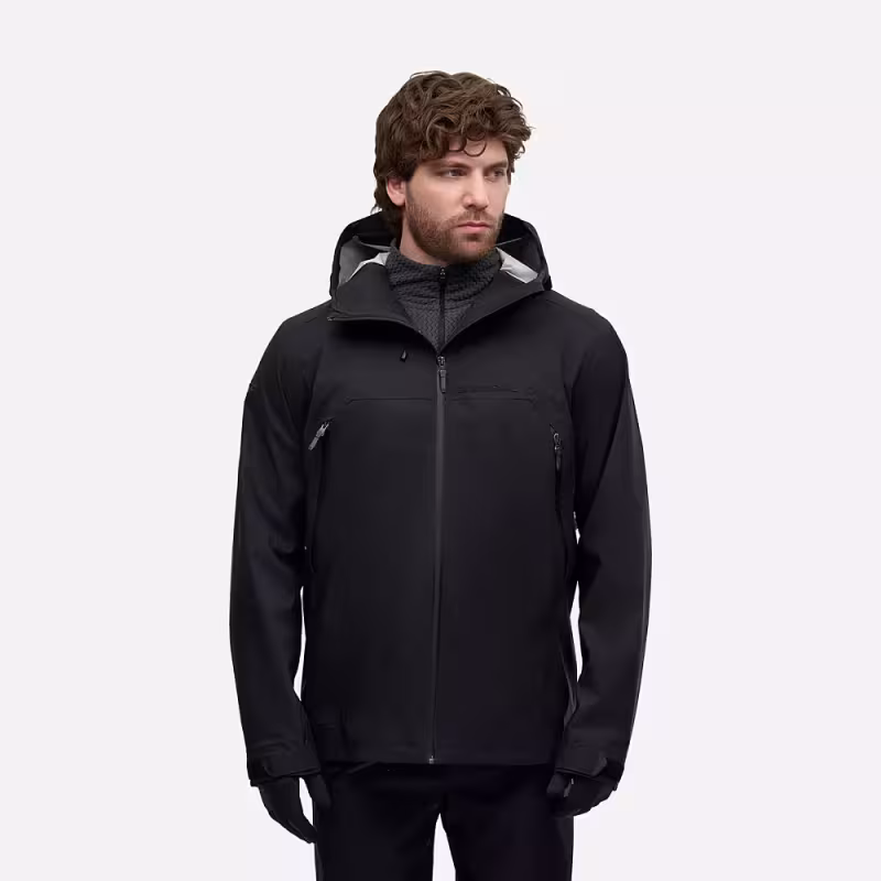 Куртка мужская Finntrail Thunder 1304 Графит (Graphite), Торай (Toray) Dermizax, размер L, 175-185 см