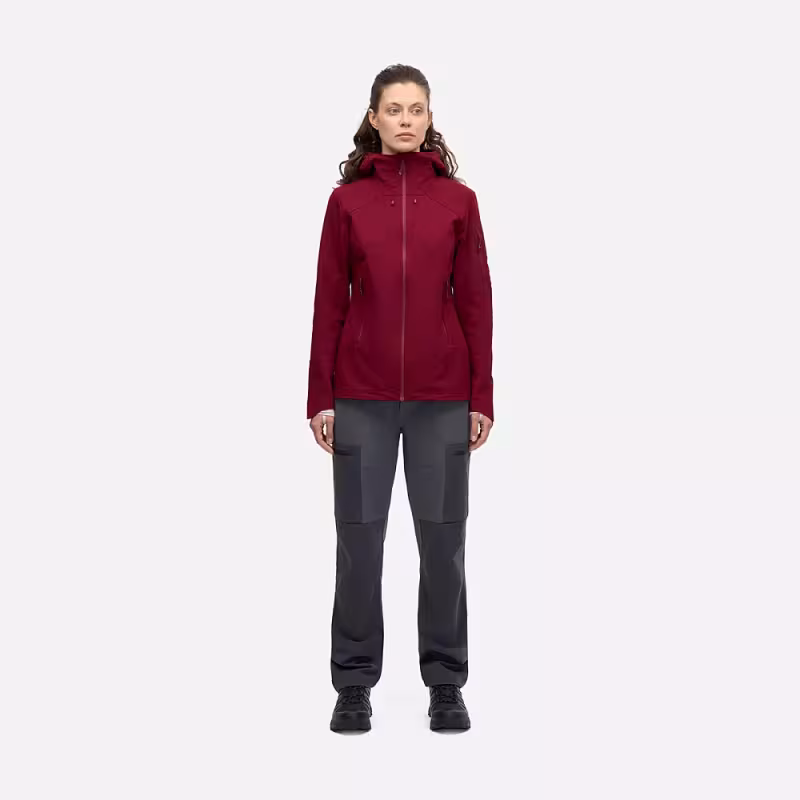 Брюки женские Finntrail Azimuth W 1328 Темно-серый (DarkGrey), Софтшелл (Softshell), размер M, 165-175 см