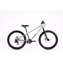 Велосипед Forward Spike CX 24", рост 11", 7 скоростей, серебристый