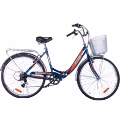 Велосипед Black Aqua Street Beat, 26", 6 скоростей, синий