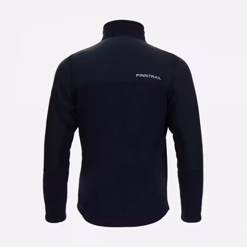 Толстовка мужская Finntrail Polar 1391 Черный (Black), флис, размер LK, 175-185 см